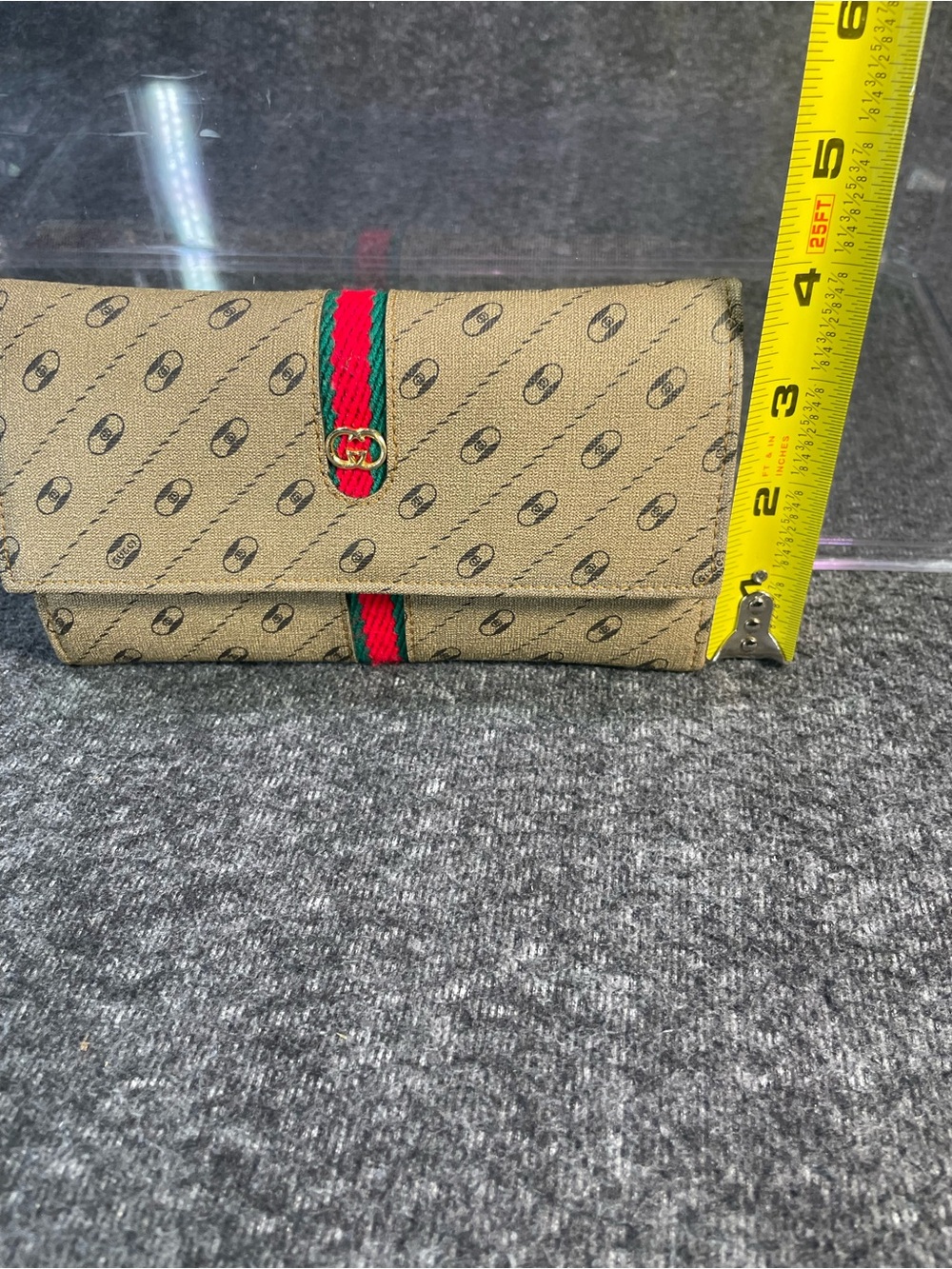 Vintage Gucci Accessory Collection Women's Brown Monogrammed Wallet - Picture 16 of 16